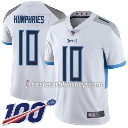 Herren Tennessee Titans Trikot Adam Humphries 10 Nike Weiß 100th